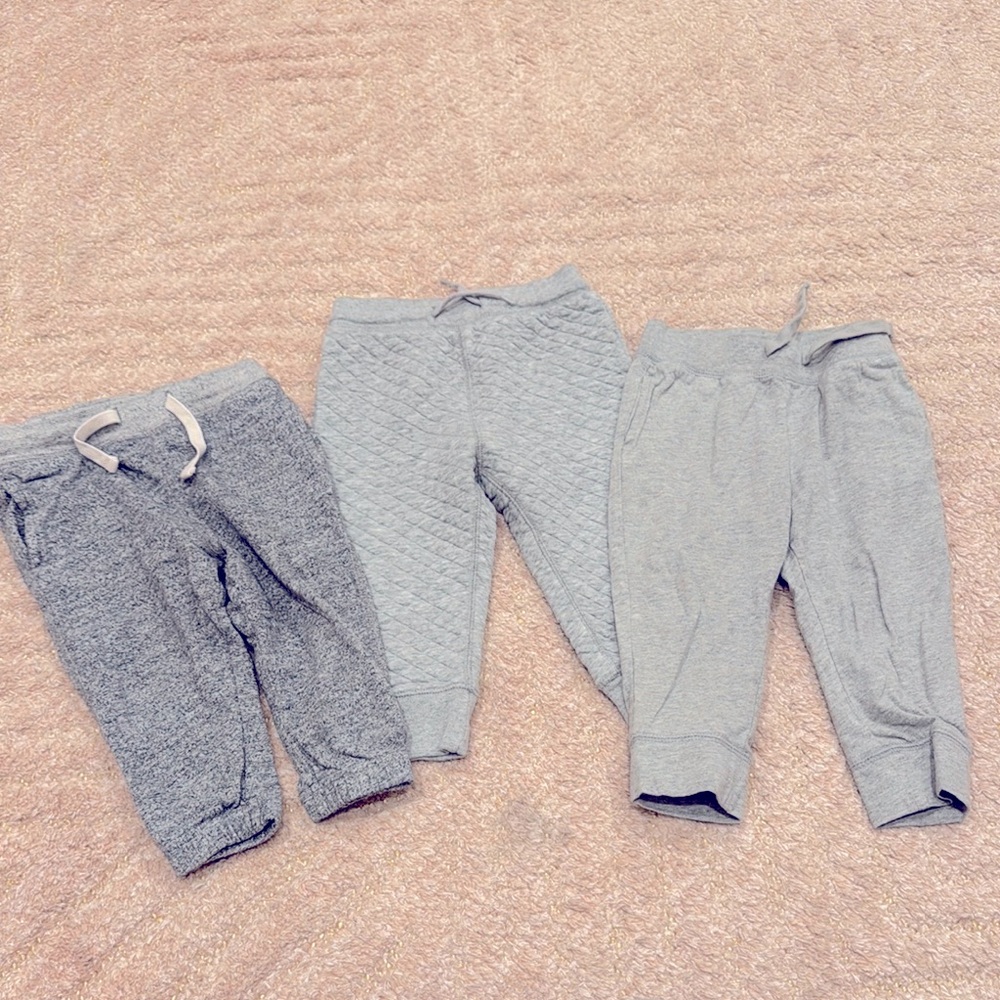 Cozy Gray Kids Joggers - Gap Size 18-24 months
